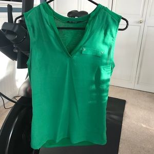 The Limited sleeveless dress shirt xs